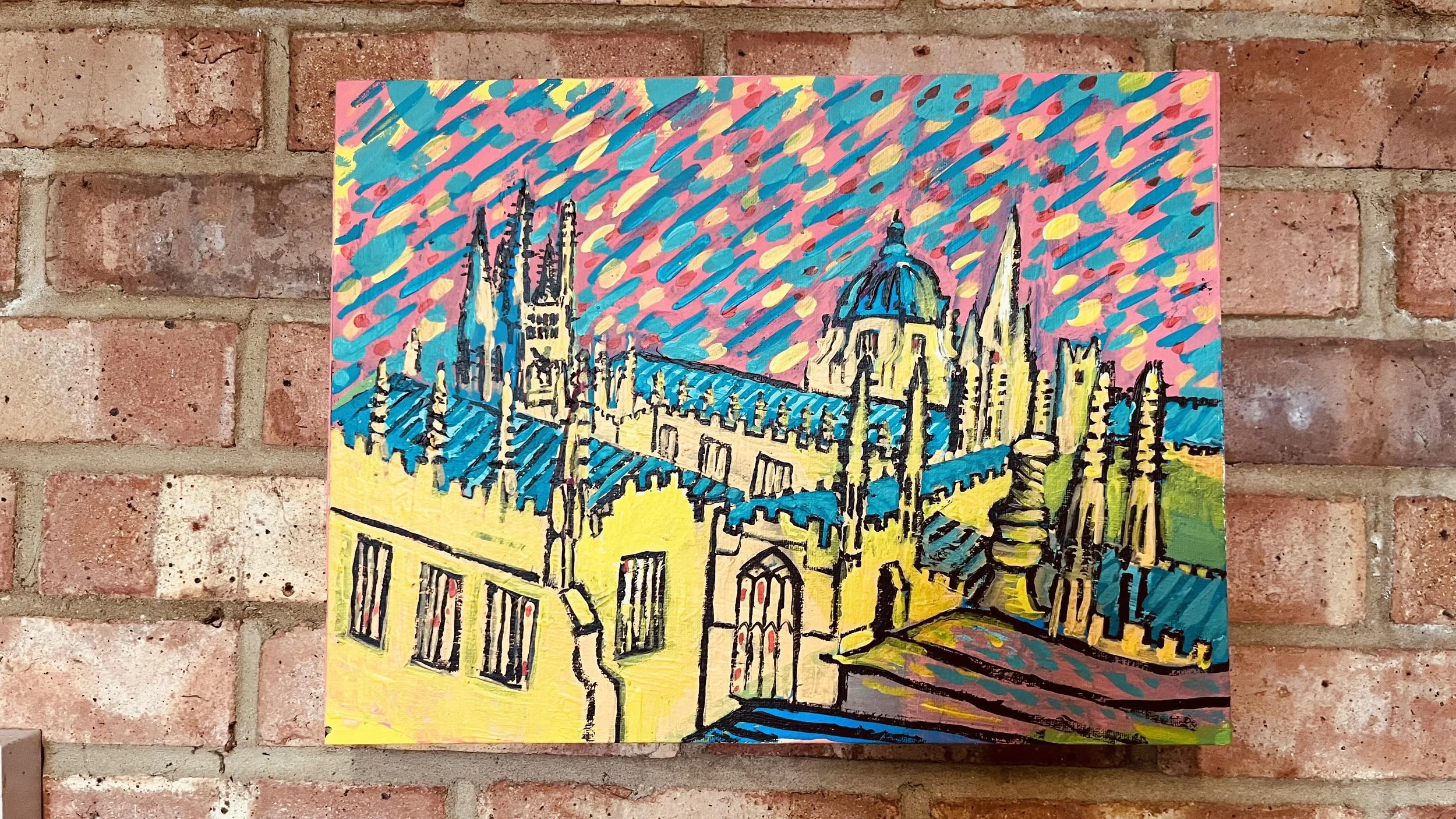 Alex Singleton, Bodleian Library from Sheldonian Theatre