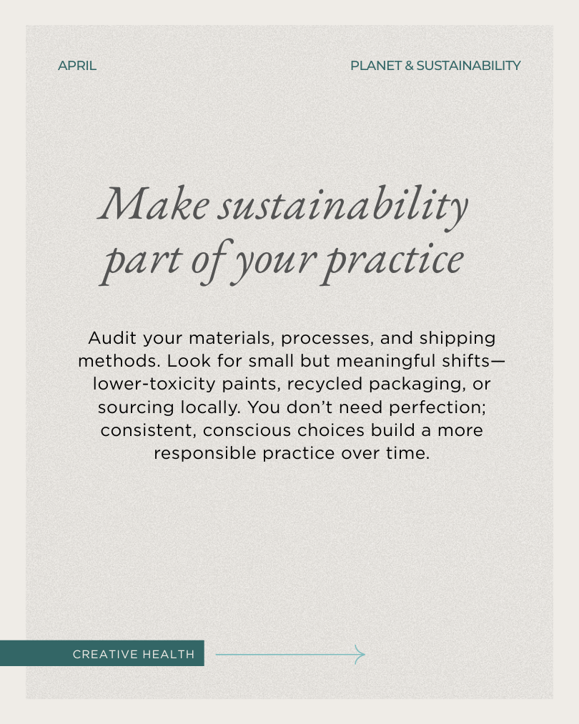 Sustainable Practice