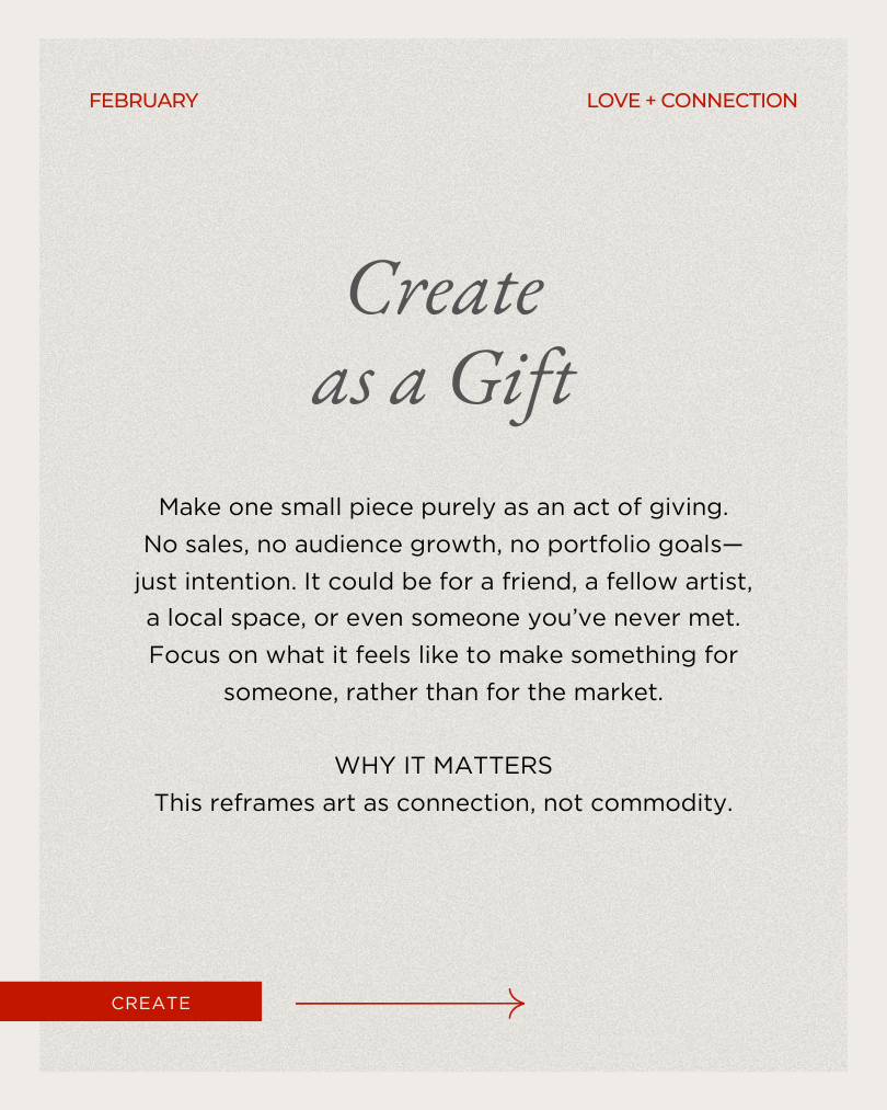 Create as a Gift