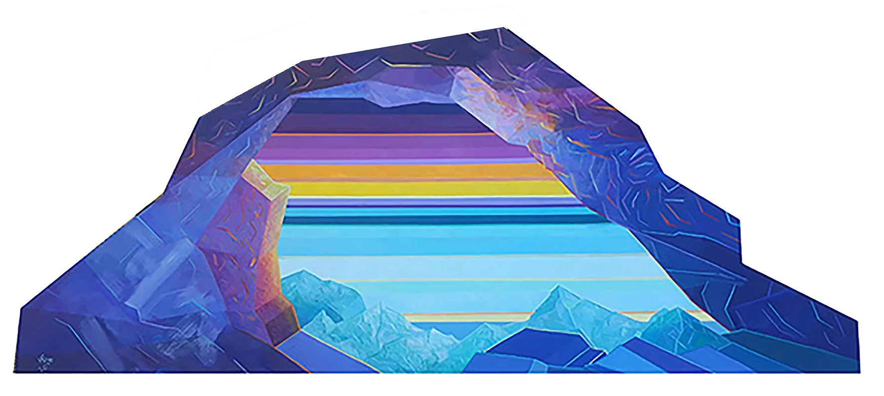 Andrea Shearing, Sunset Ice Cave