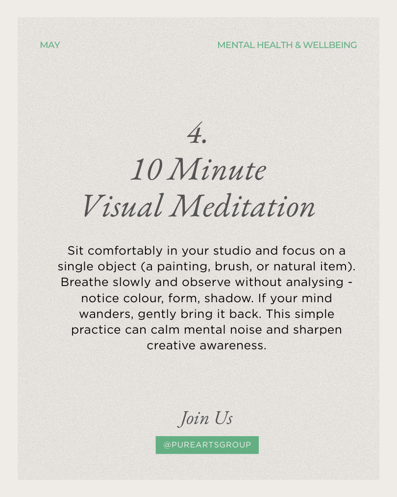 Artist Activity Meditation