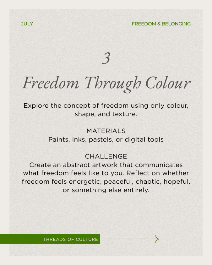 Freedom Through Colour