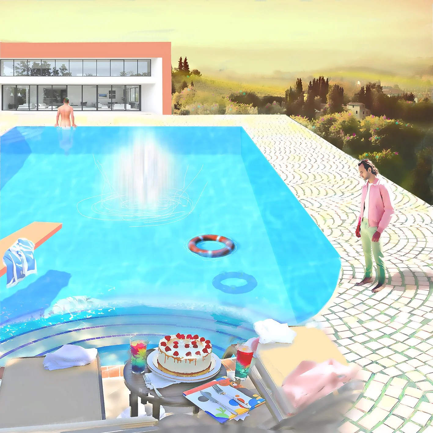 Shelley Rose, Cake by the Pool - The Cold Shoulder