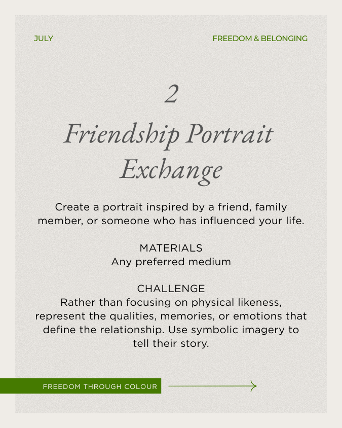 Friendship Portrait Exchange