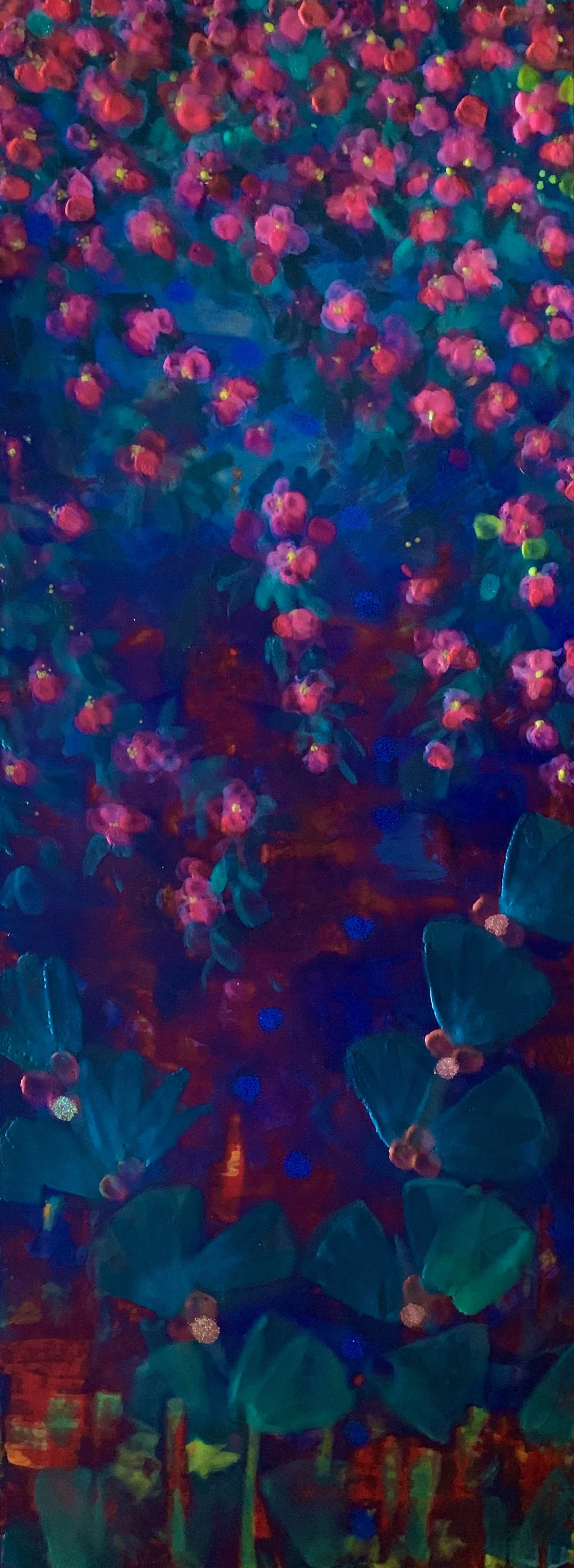 Sally Bramble, Viet Paper Flowers (Bougainvillea)