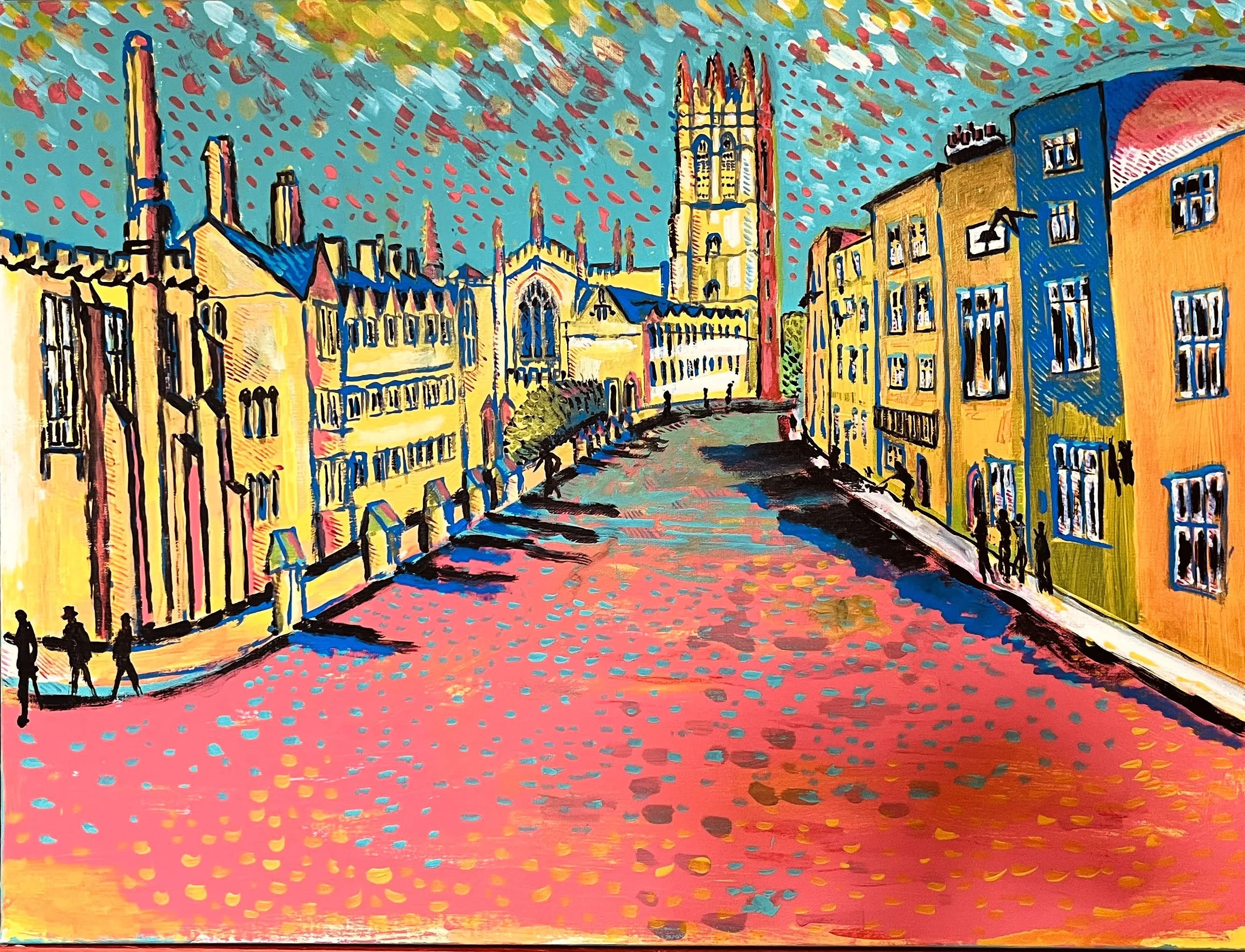 Alex Singleton, Magdalen College on the High Street