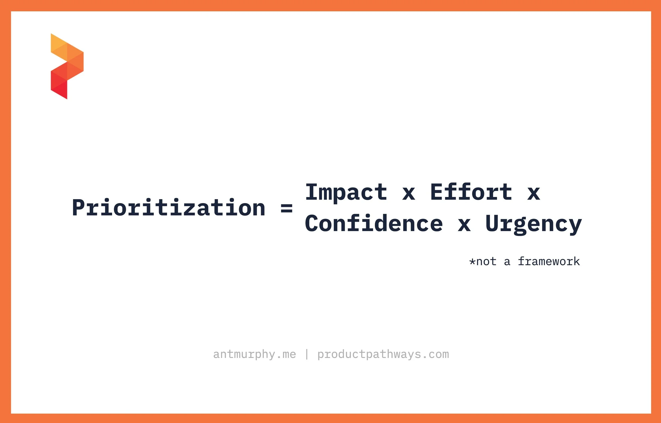You Don’t Need Another Prioritization Framework: Just These 4 Components