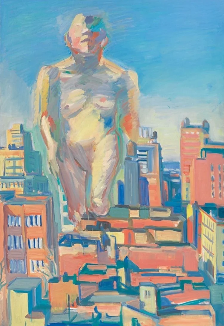 Maria Lassnig, Woman power 1979