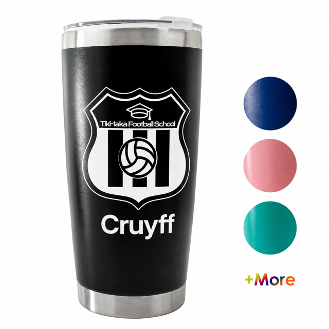 Tiki Taka Black Thermal Cup