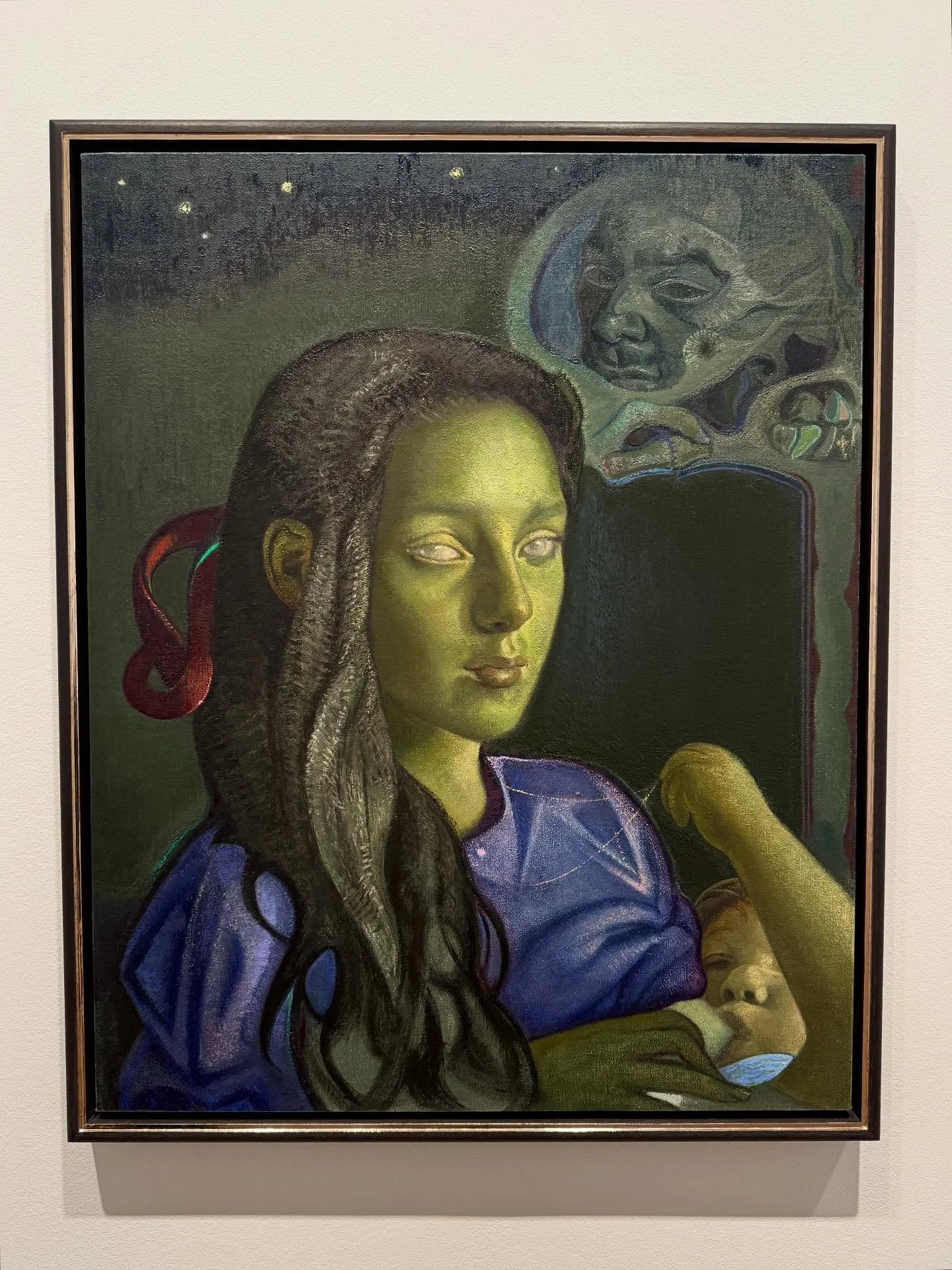 Romanian artist Victor Man&rsquo;s first solo show with @davidzwirner after the gallery announced representation. 
.
.
.
#victorman #clujschool