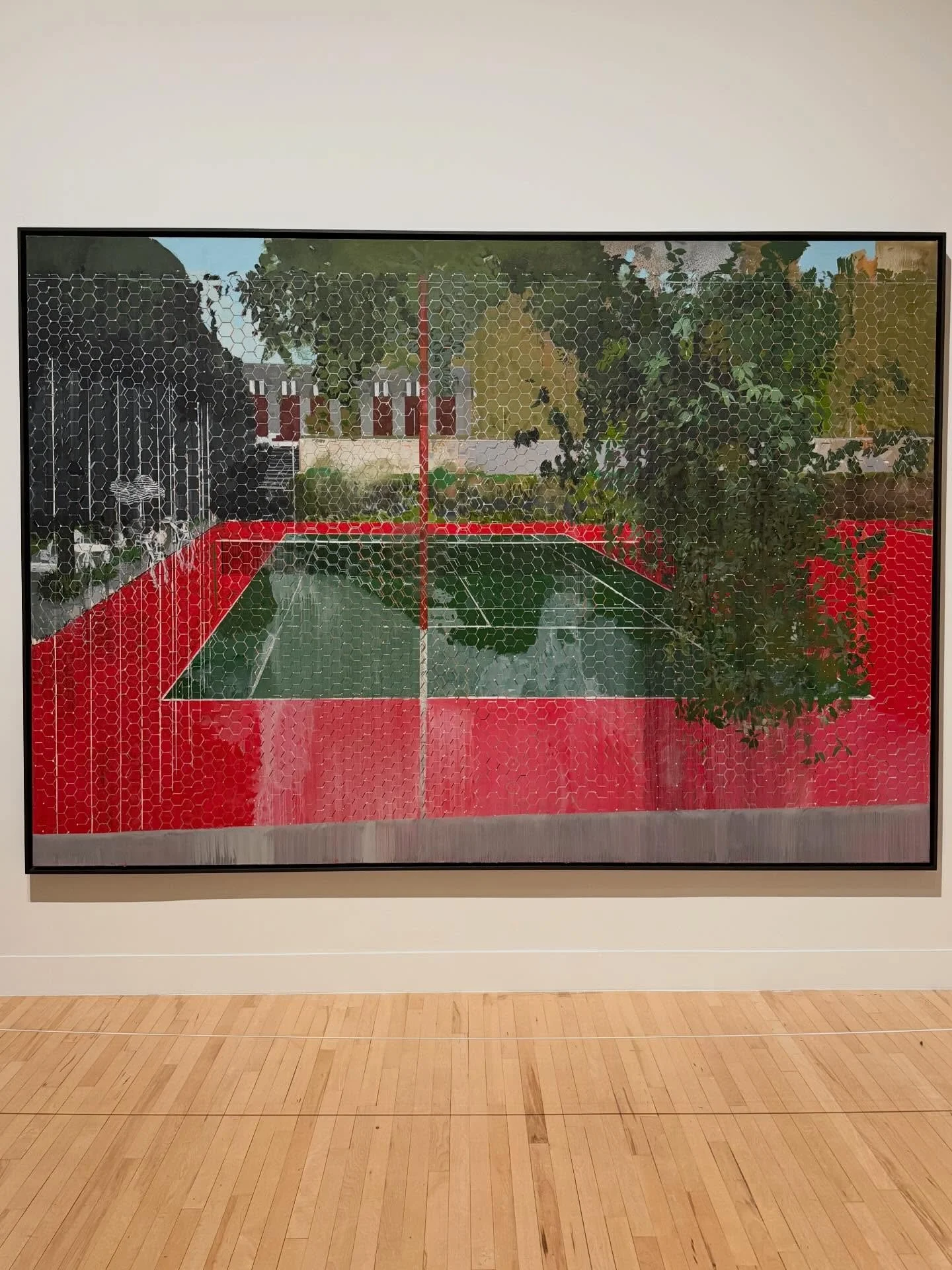 I loved the @tate retrospective of @hurvinanderson . He is the first of eight children born in the UK after his family emigrated from Jamaica in the 1960s. Often working with grids and layered imagery, his practice reflects on his sometimes divisive 