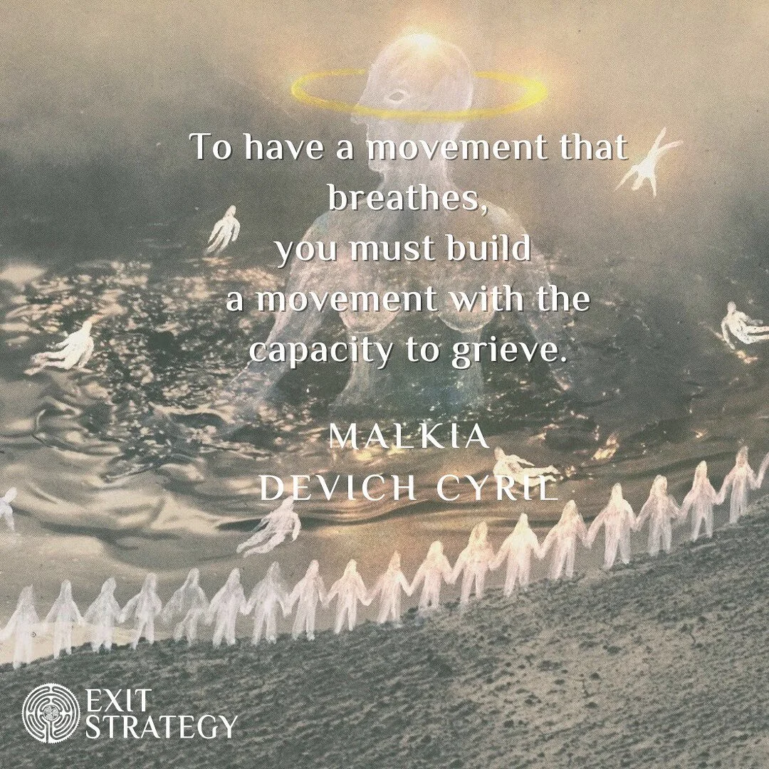 &ldquo;To have a movement that breathes,
you must build a movement with the capacity to grieve.&rdquo; ~malkia devich cyril

Artwork by @juliasobolevaillustration