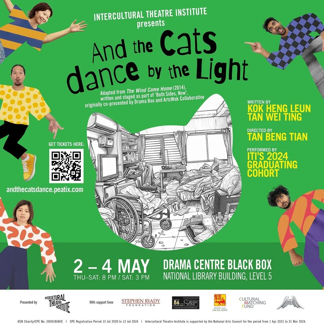 SOUND DESIGNER & COMPOSER - "And The Cats Dance By The Light" by the Intercultural Theatre Institute (2024)