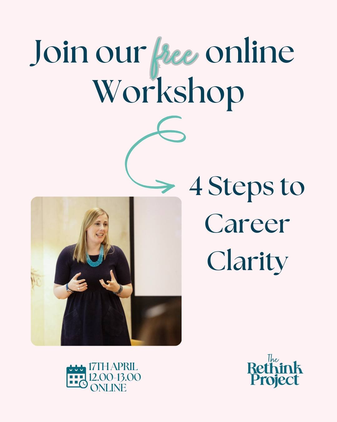 BOOK by midnight tonight to attend tomorrow's free online workshop - 4 Steps to Career Clarity &amp; Confidence. This is the last one we'll be running for a while so don't miss out!

If you're feeling frustrated and dissatisfied in your career, looki
