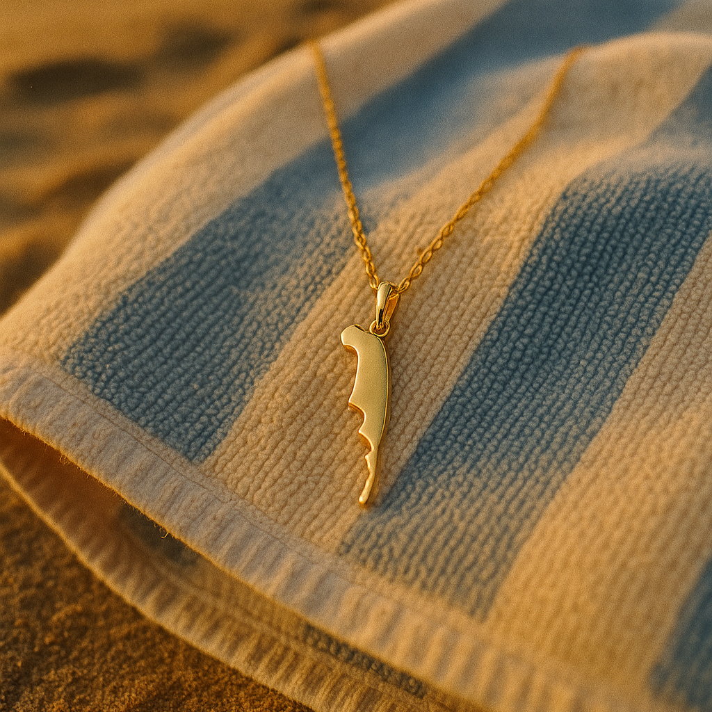 the-hook-necklace-beach-towel-blue