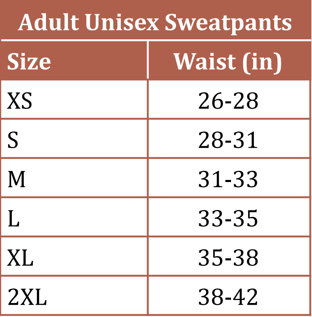 ADULT UNISEX SWEATPANTS