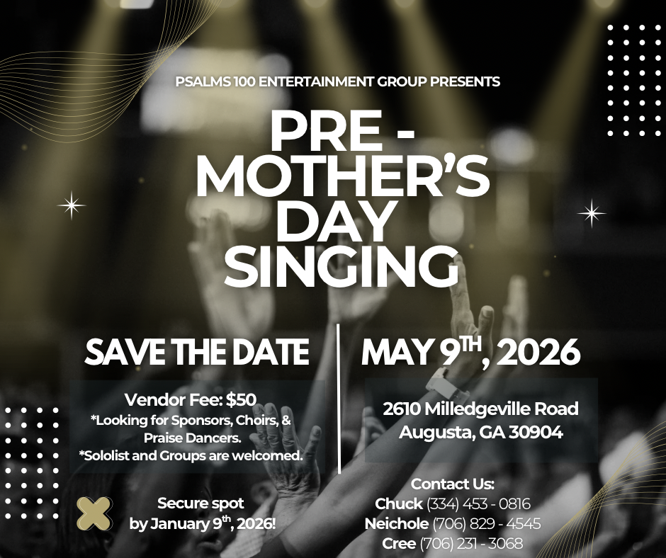 Pre Mothers Day Gospel Singing Event