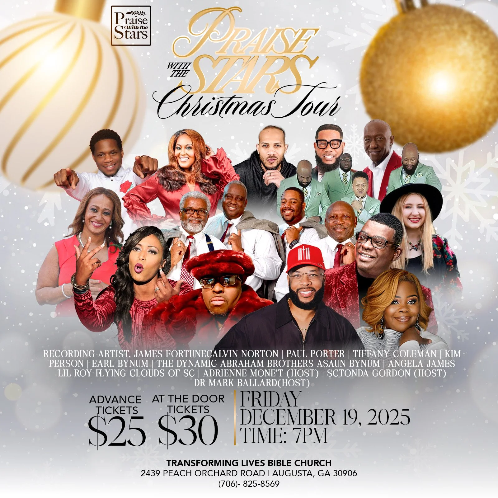 Praise With The Stars Christmas Tour