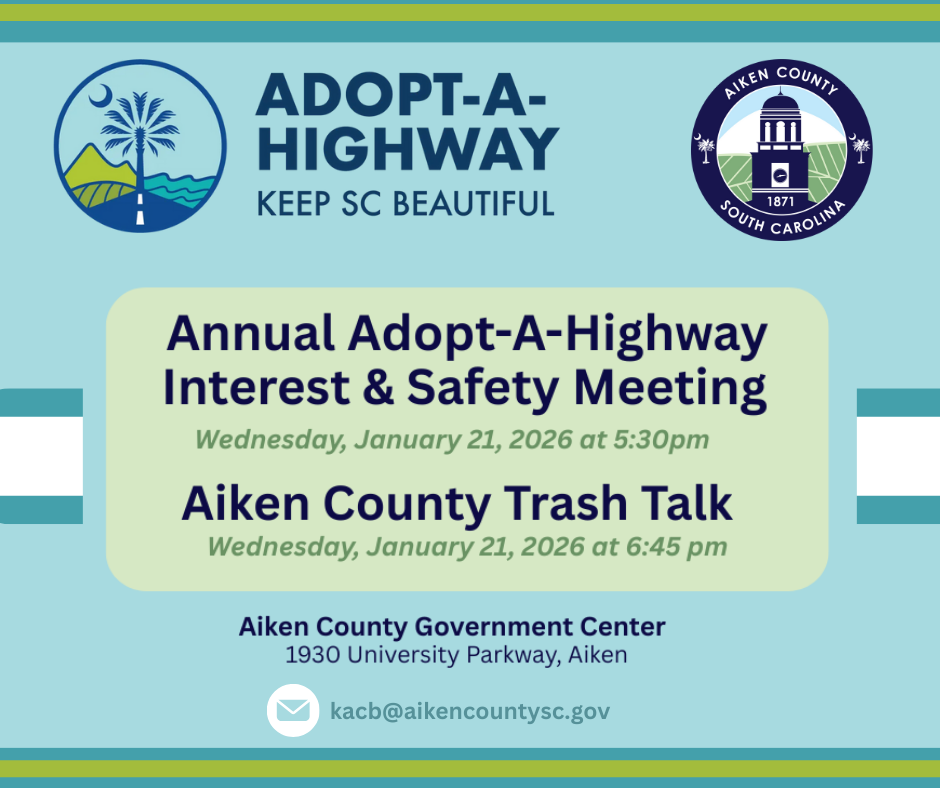 Annual Adopt-A-Highway Interest &amp; Safety Meeting