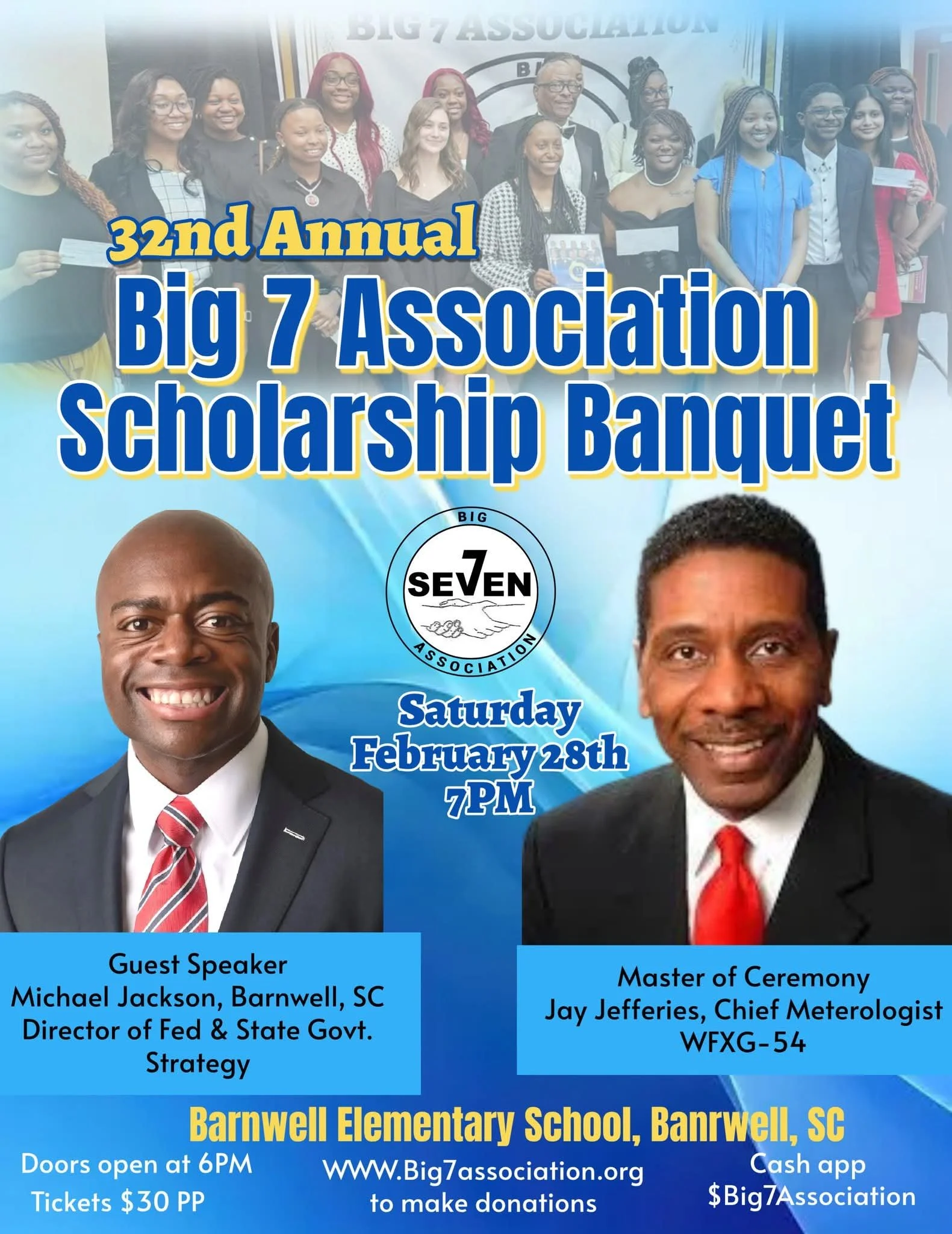 The Big7 Association 32nd Annual Scholarship Banquet