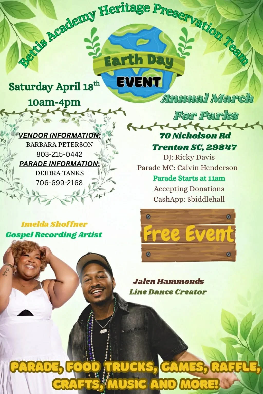 March for Parks - Earth Day Celebration