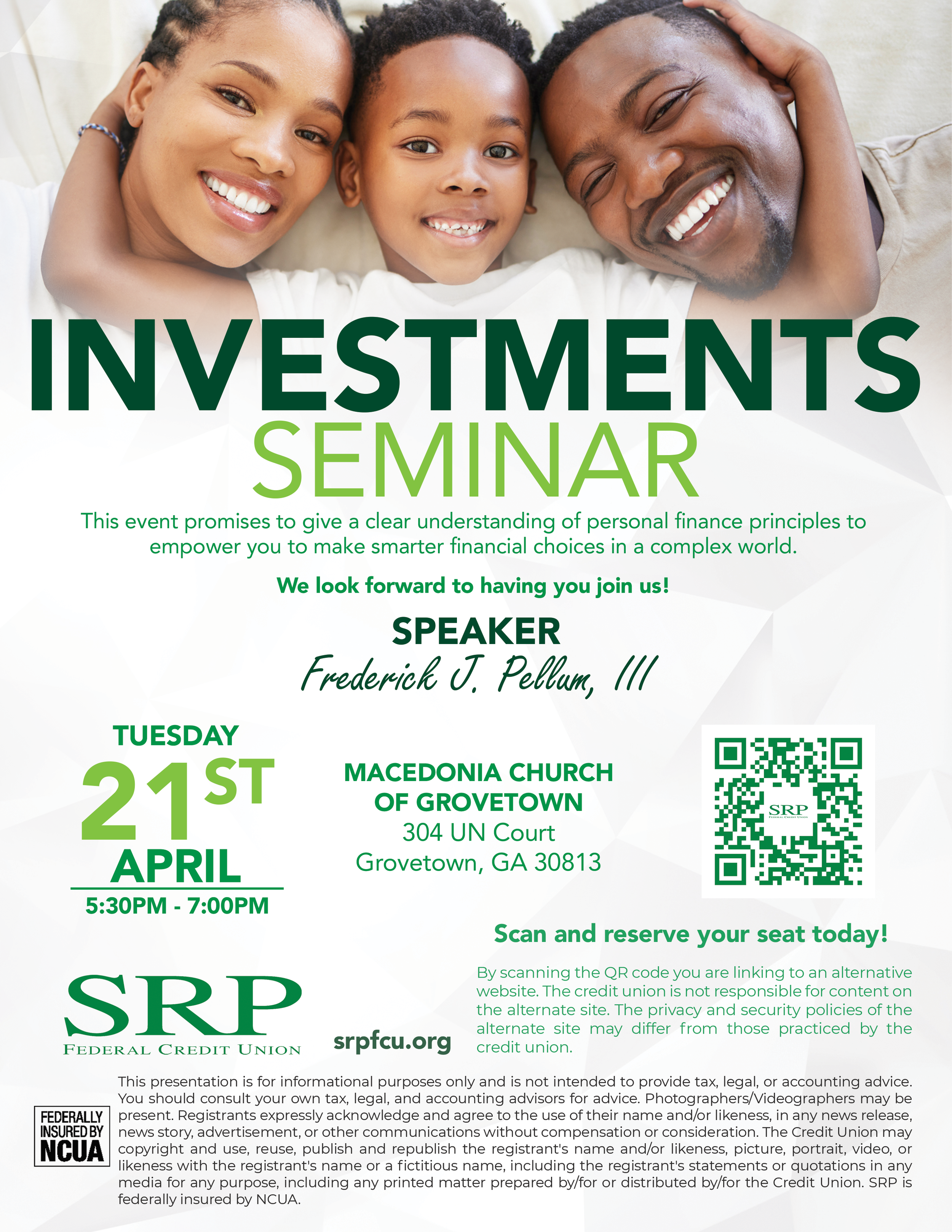 SRP Seminar - Investments In-Depth