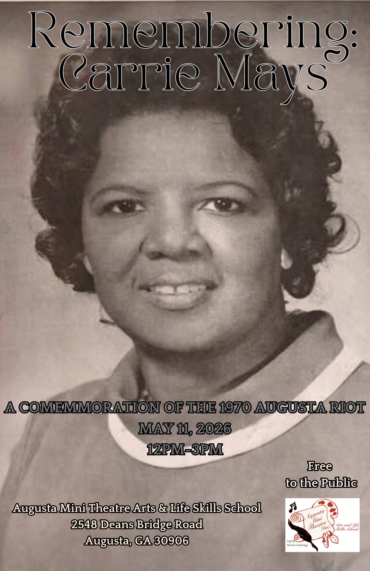 Remembering Carrie Mays: A Commemoration of the 1970 Augusta Riot