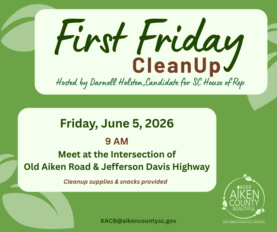 First Friday Cleanup