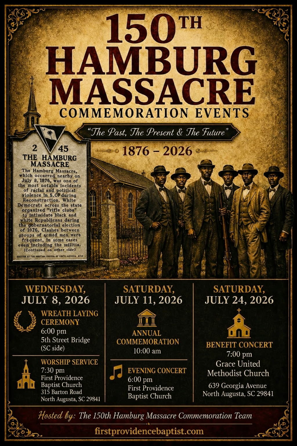 150th Hamburg Massacre Commemoration