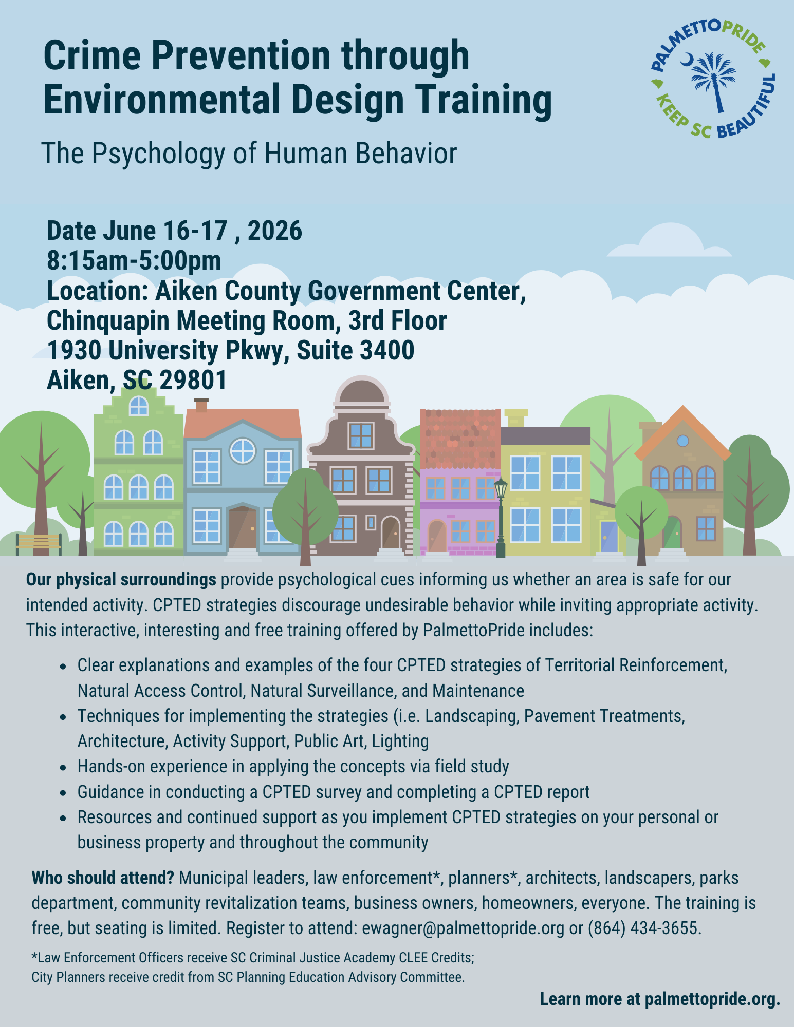 Crime Prevention Through Environmental Design (CPTED)