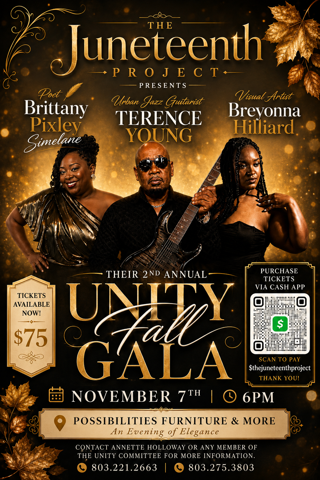 The Juneteenth Project presents 2nd Annual Fall Unity Gala