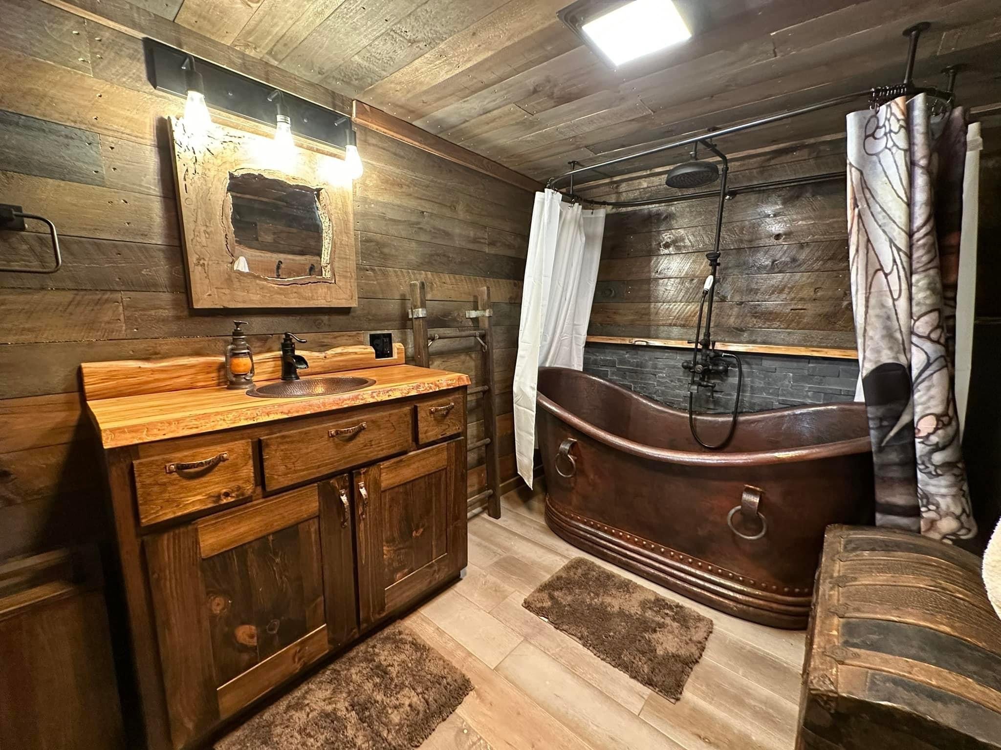 Magical Mountain Resorts Caretaker's Cabin Bathroom.JPG