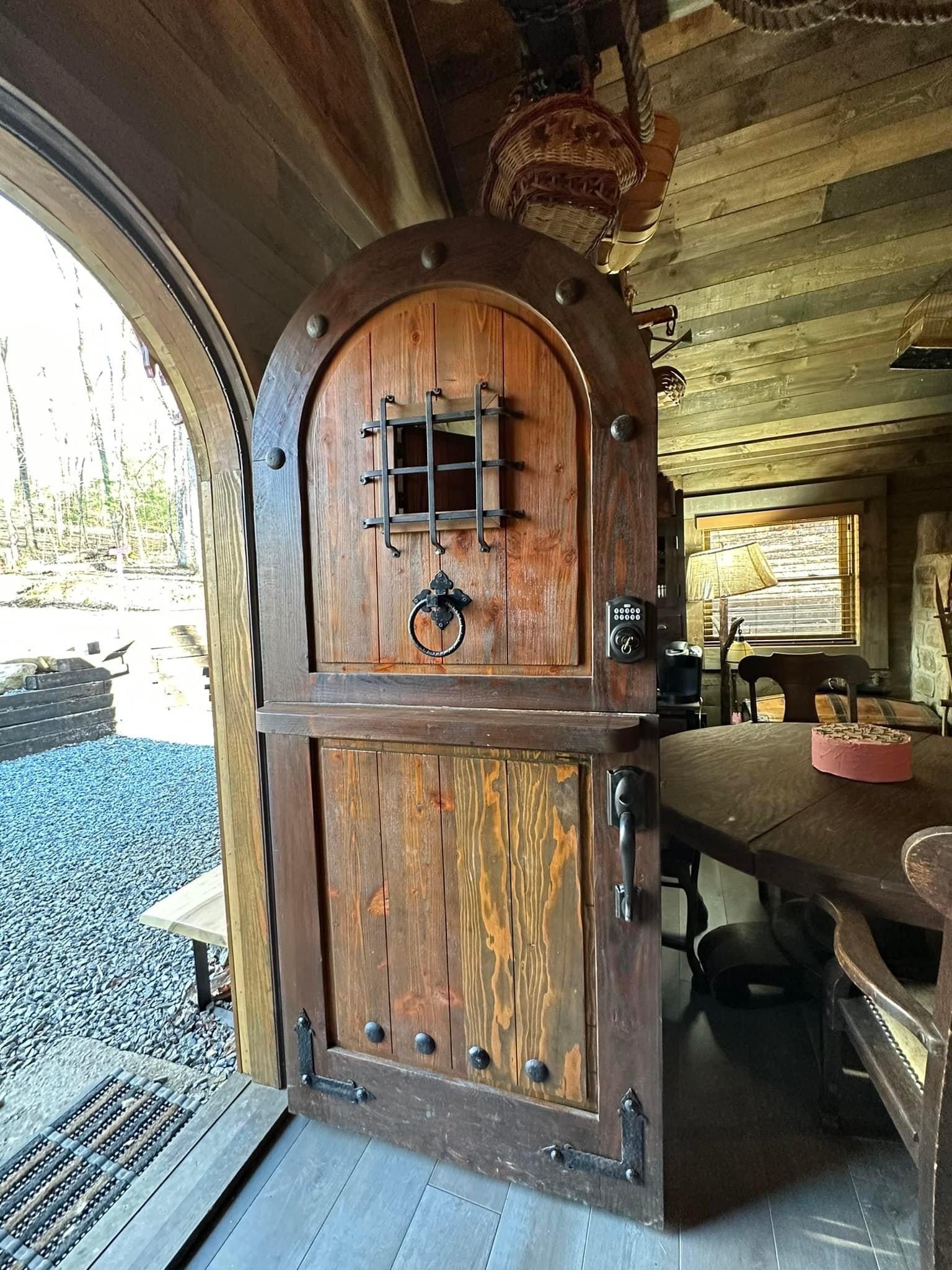 Magical Mountain Resorts Caretaker's Cabin Door.JPG