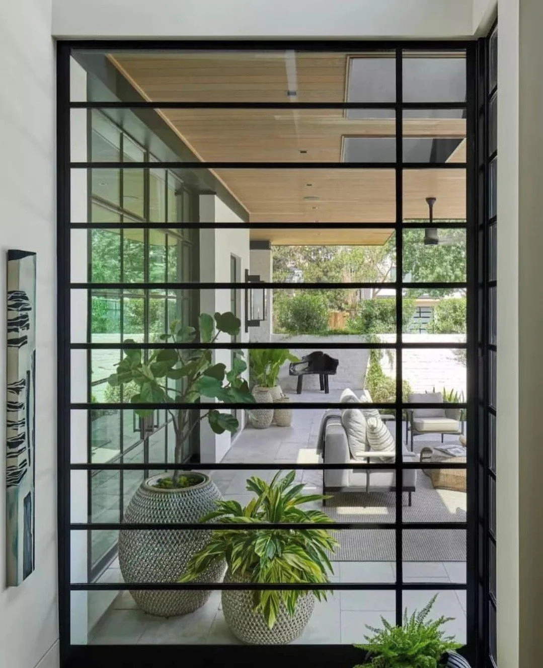 This opening required many conversations with our structural engineer to get it right. The beam sizing, connections, and load paths all had to be calculated for this exact glazing system. Every calculation matters when you're chasing perfection. 

In