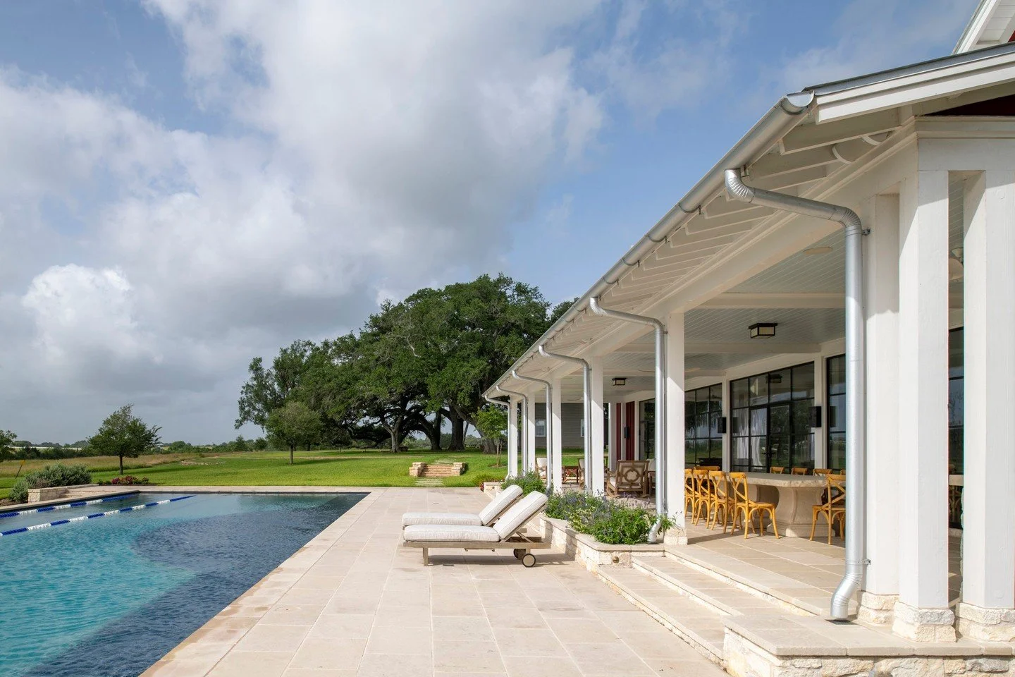 When it's hot and bright, this porch becomes the best space in the house.

#CustomHomeBuilder #LuxuryHomeBuilder #ArchitecturalDesign #ModernLiving #DreamHomeDesign #HomeGoals #GunnConstructionAndBuilding