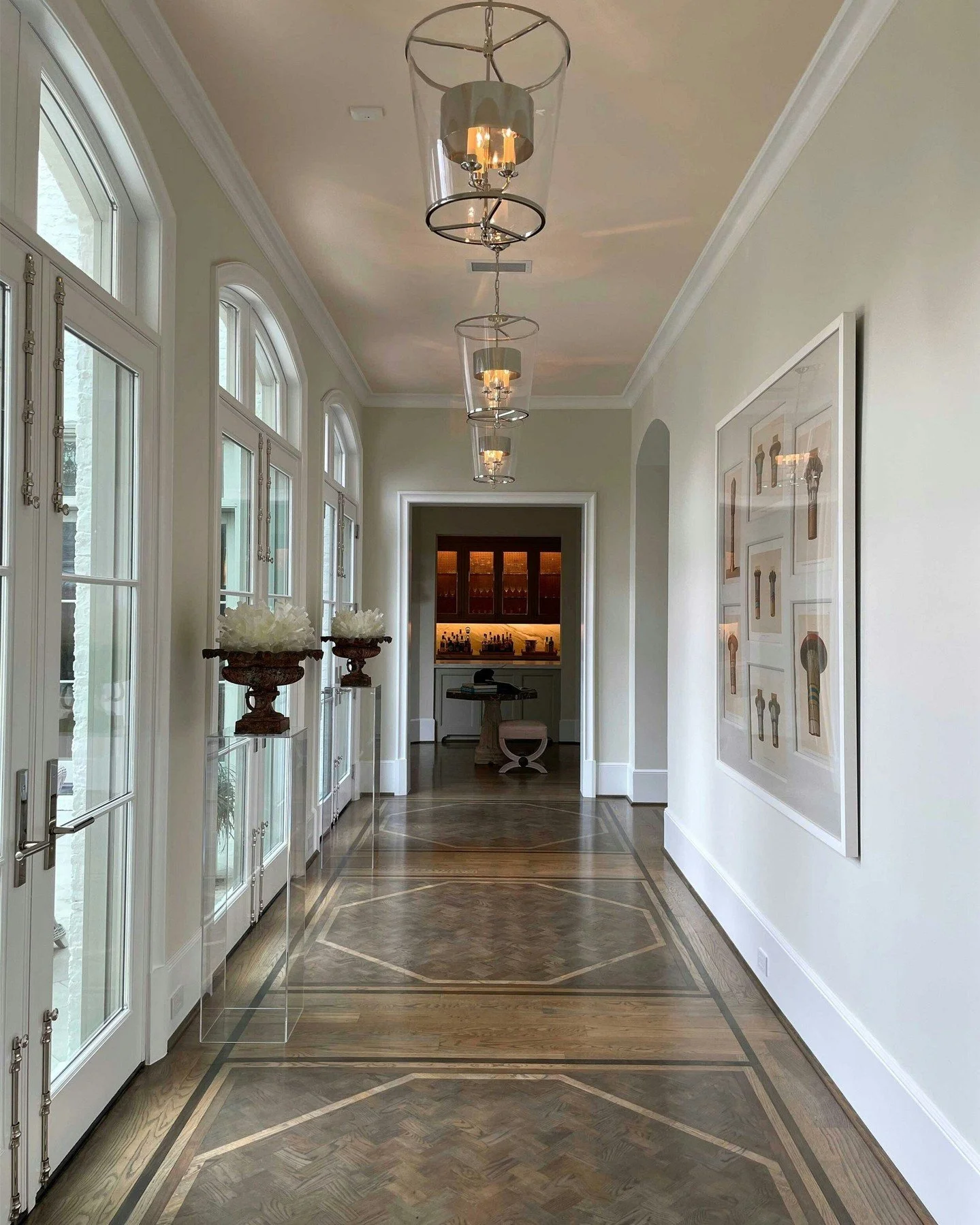 Fine details take hallways from functional to something you actually want to walk through slowly. We worked on every trim line in this Tanglewood remodel until the whole space felt less like a corridor and more like a statement about how we build: fu