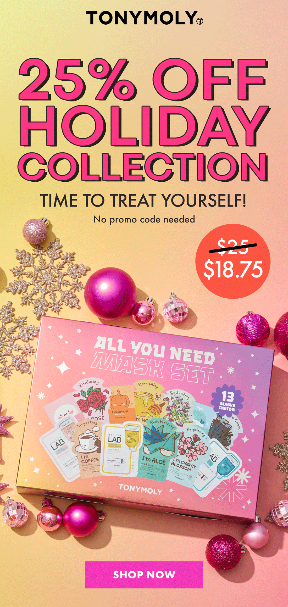Boxing Day Newsletter (TONYMOLY)