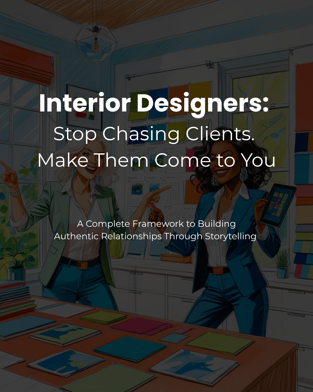 Interior Designers: Stop Chasing Clients. Make Them Come to You episode artwork
