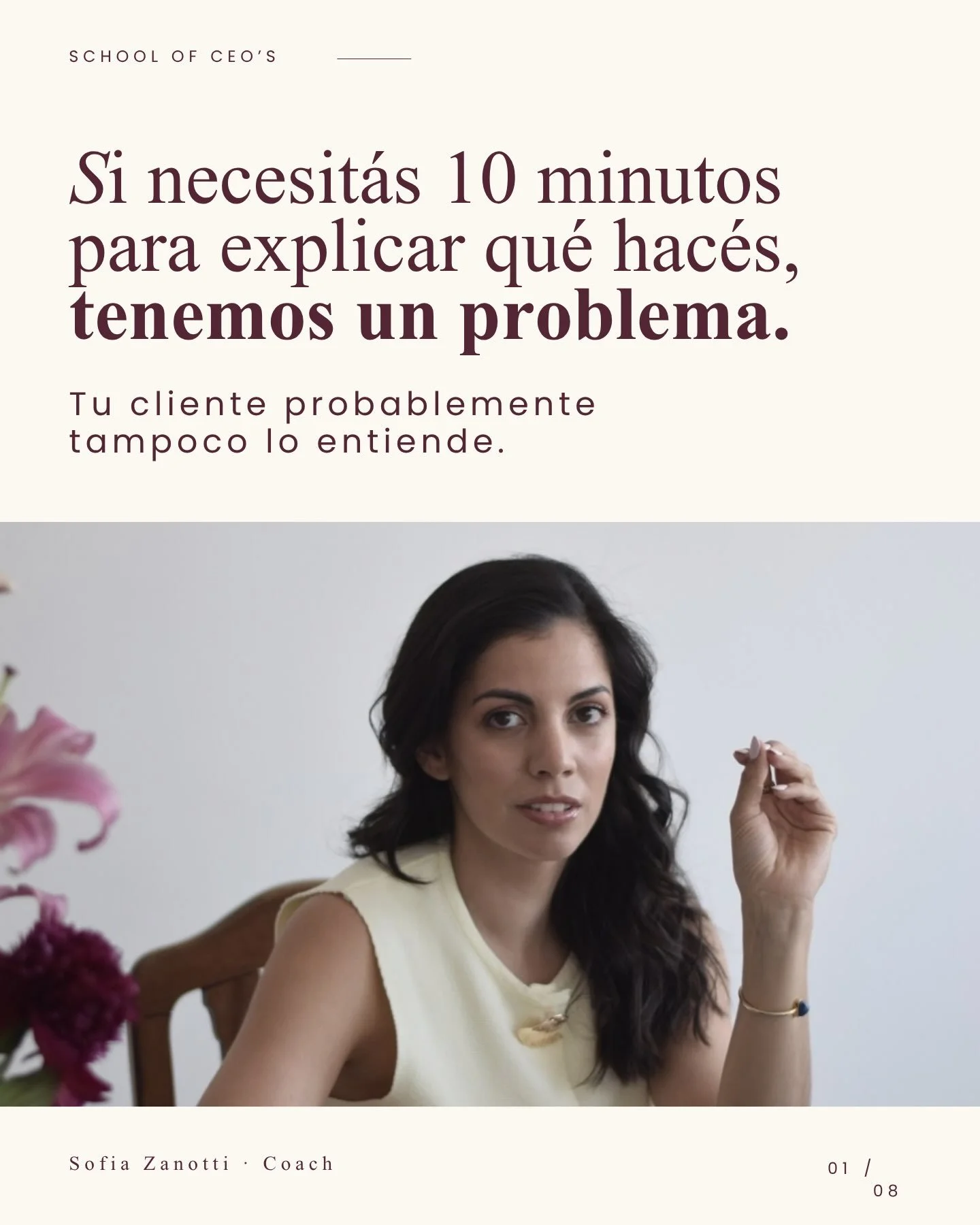 Hace poco me preguntaron: &ldquo;&iquest;Y vos qu&eacute; est&aacute;s haciendo ahora?&rdquo;

Y te soy sincera: ten&iacute;a tantas cosas en la cabeza que no sab&iacute;a por d&oacute;nde empezar a contar. As&iacute; que respond&iacute; que estaba e