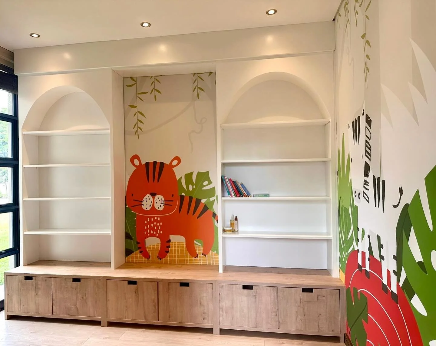 It came out so cute! I hope the little humans will enjoy ☺️ their space as much as their Mom and Dad did 😃conjuring their space 🤣