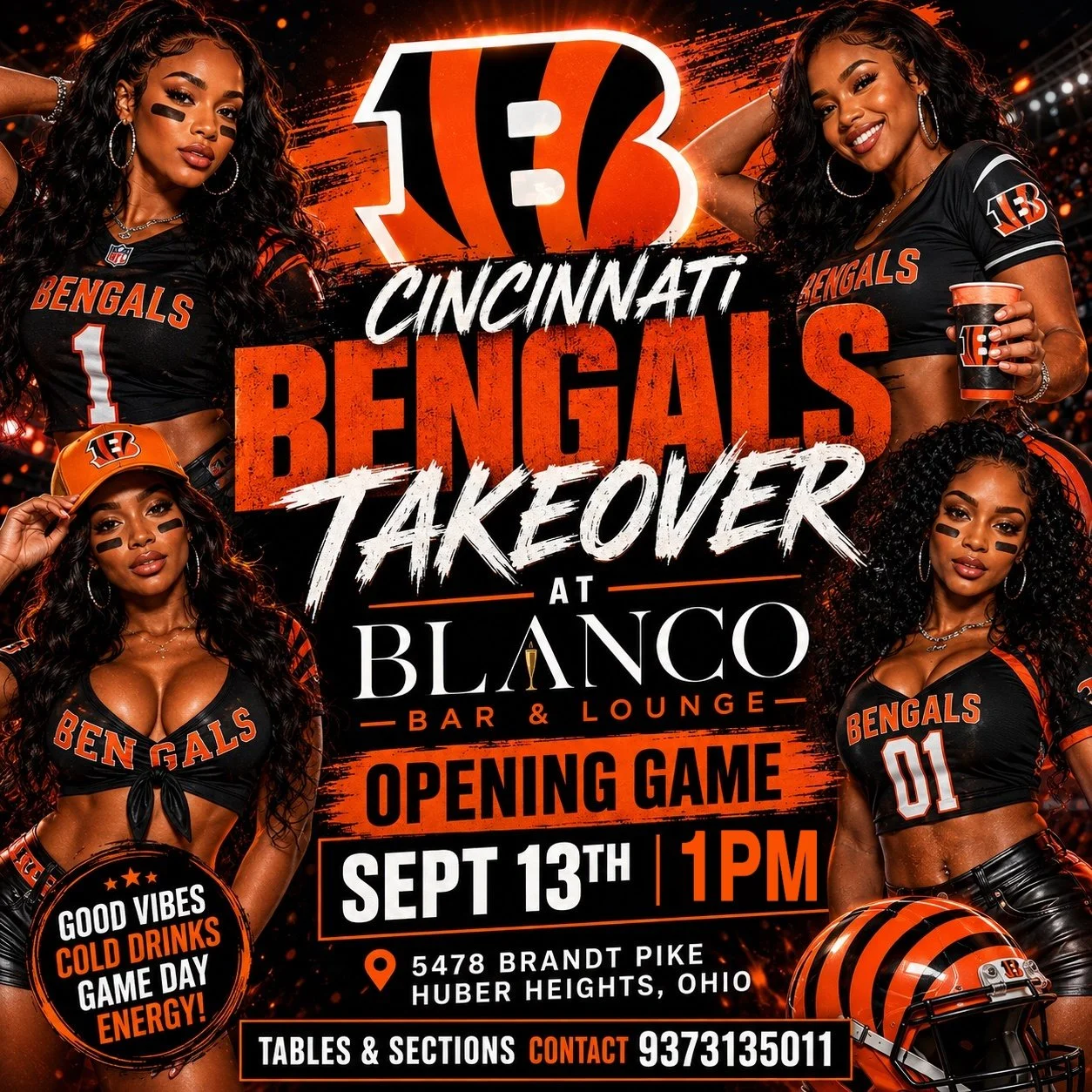 Bengals TakeOver Blanco