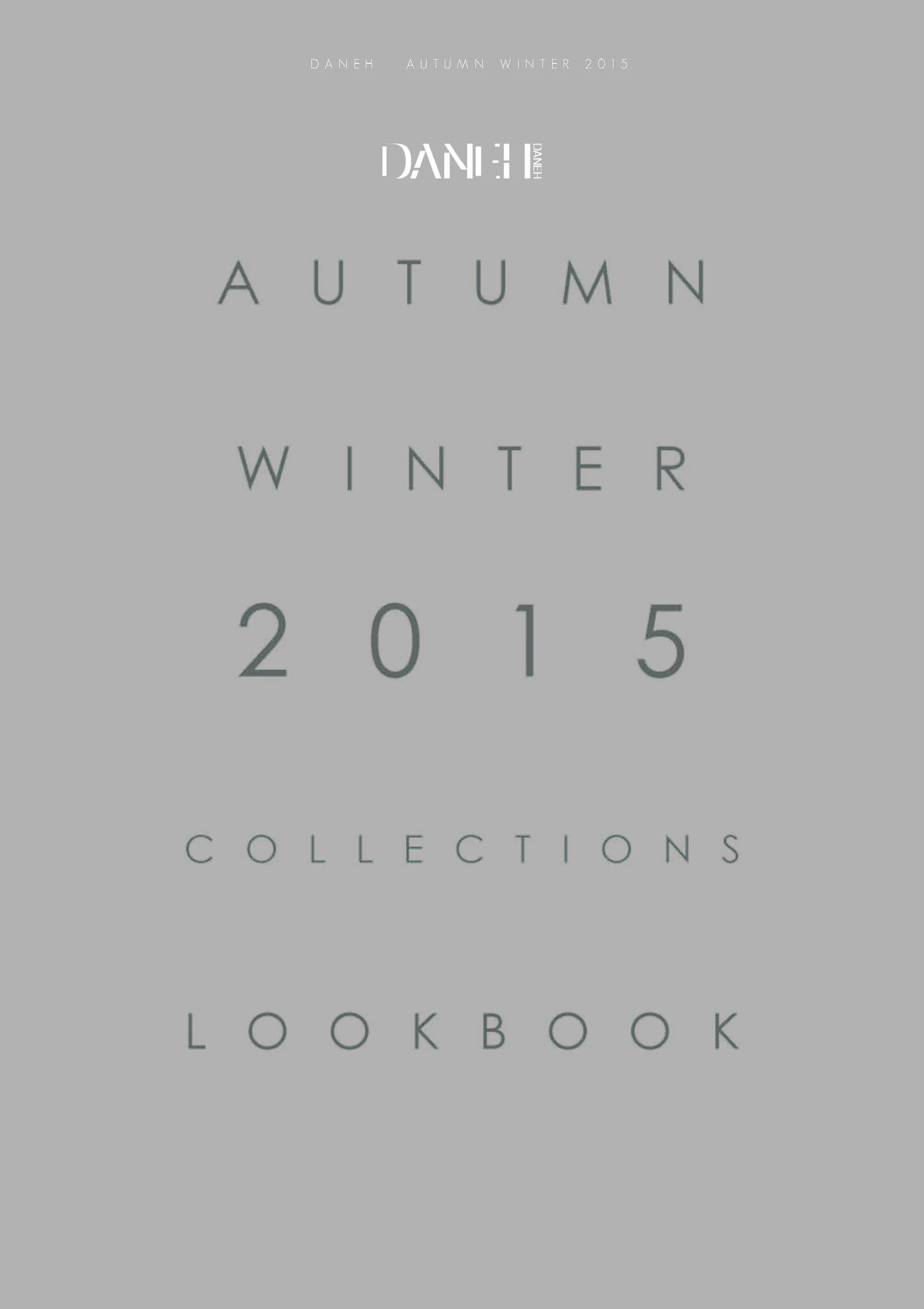 Daneh 2015 Autumn/ Winter Collection
