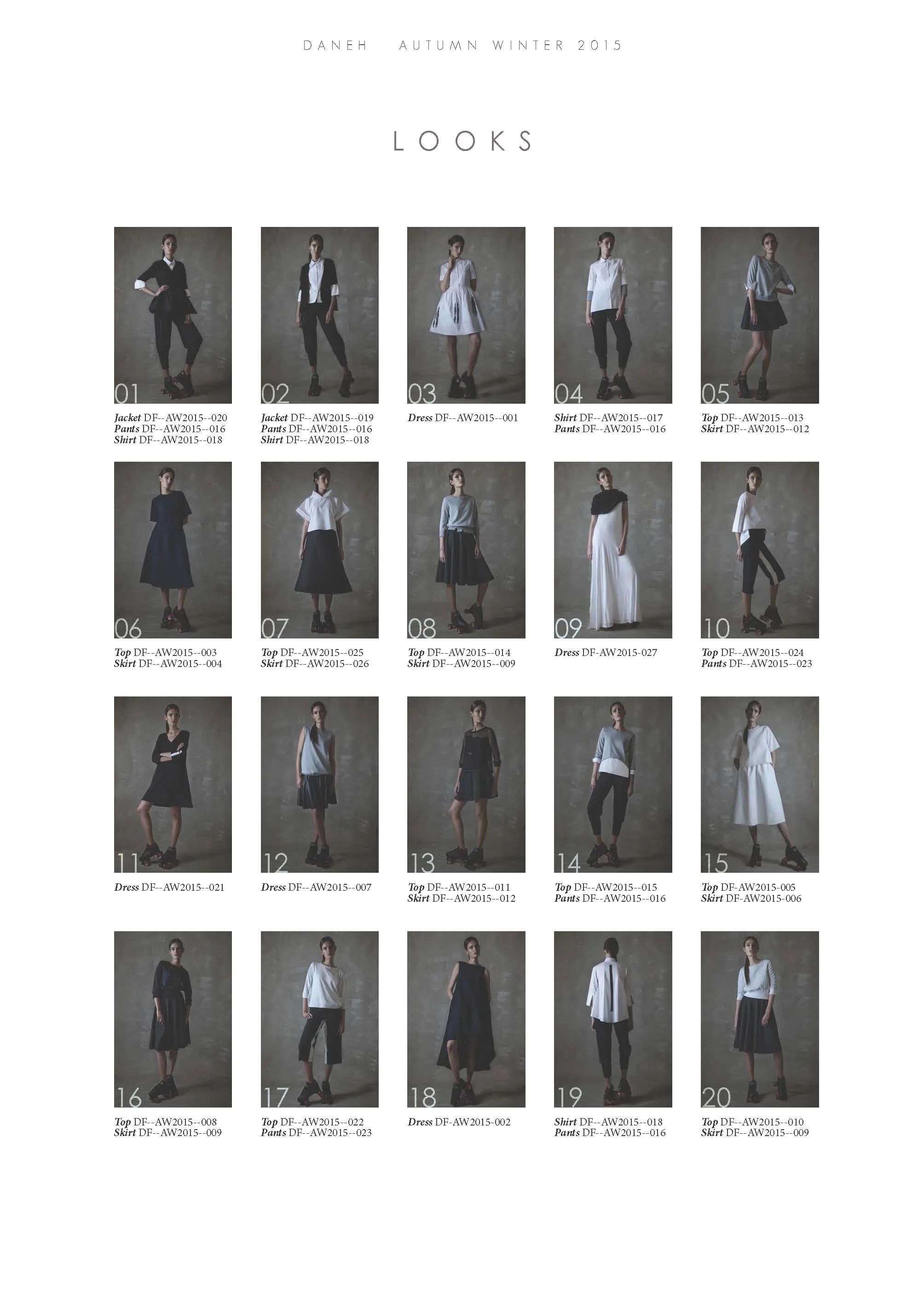 Daneh 2015 Autumn/ Winter Collection