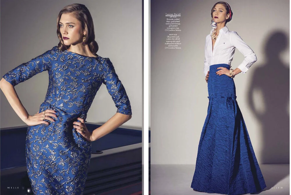 Carolina Herrera editorial for Elle Arabia