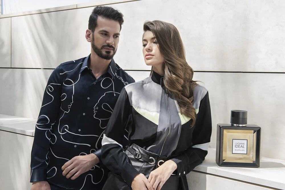 L' Homme Ideal Guerlain perfume, L'Officiel Middle East