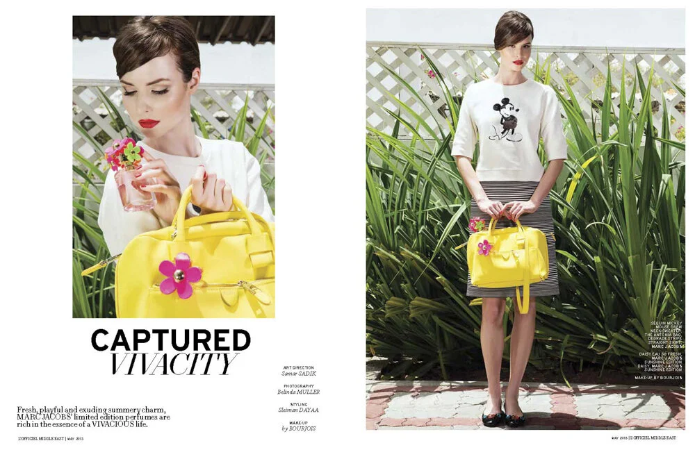 Marc Jacobs Limited Perfumes for LOfficiel Middle East