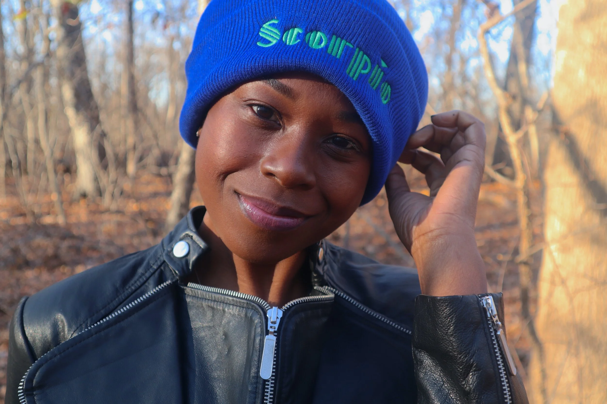 Scorpio Cuffed Beanie