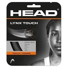 HEAD LYNX TOUCH TRANSPARENT BLACK (GREY) TENNIS STRING