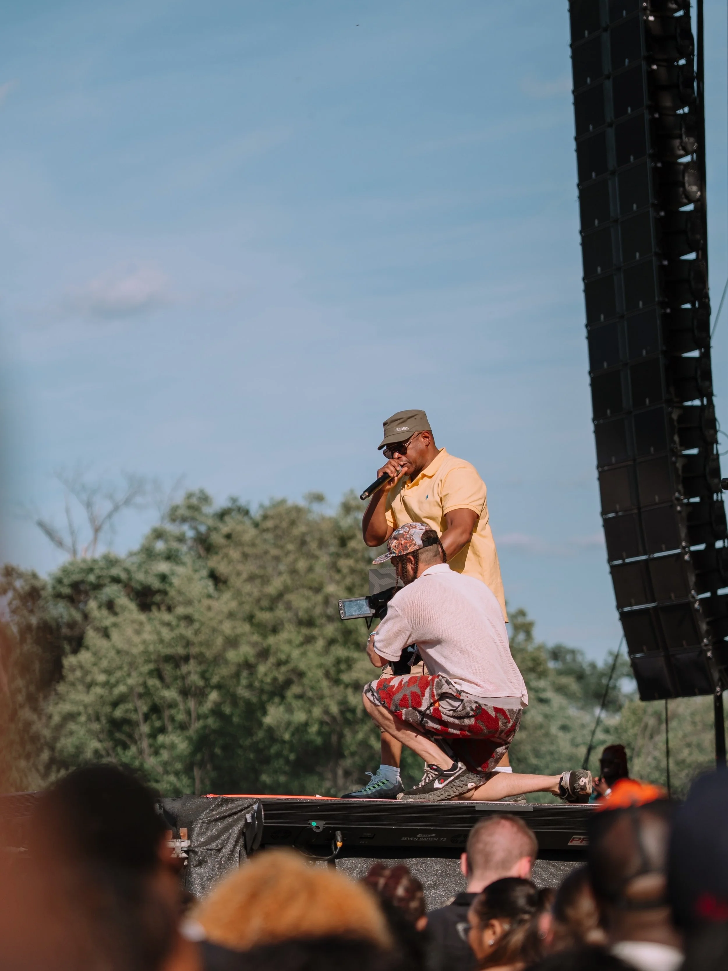 Sway Calloway hosts Roots Picnic 2025 in Philadelphia, PA. Photo by Kyle Claud / Kyle C Photography.