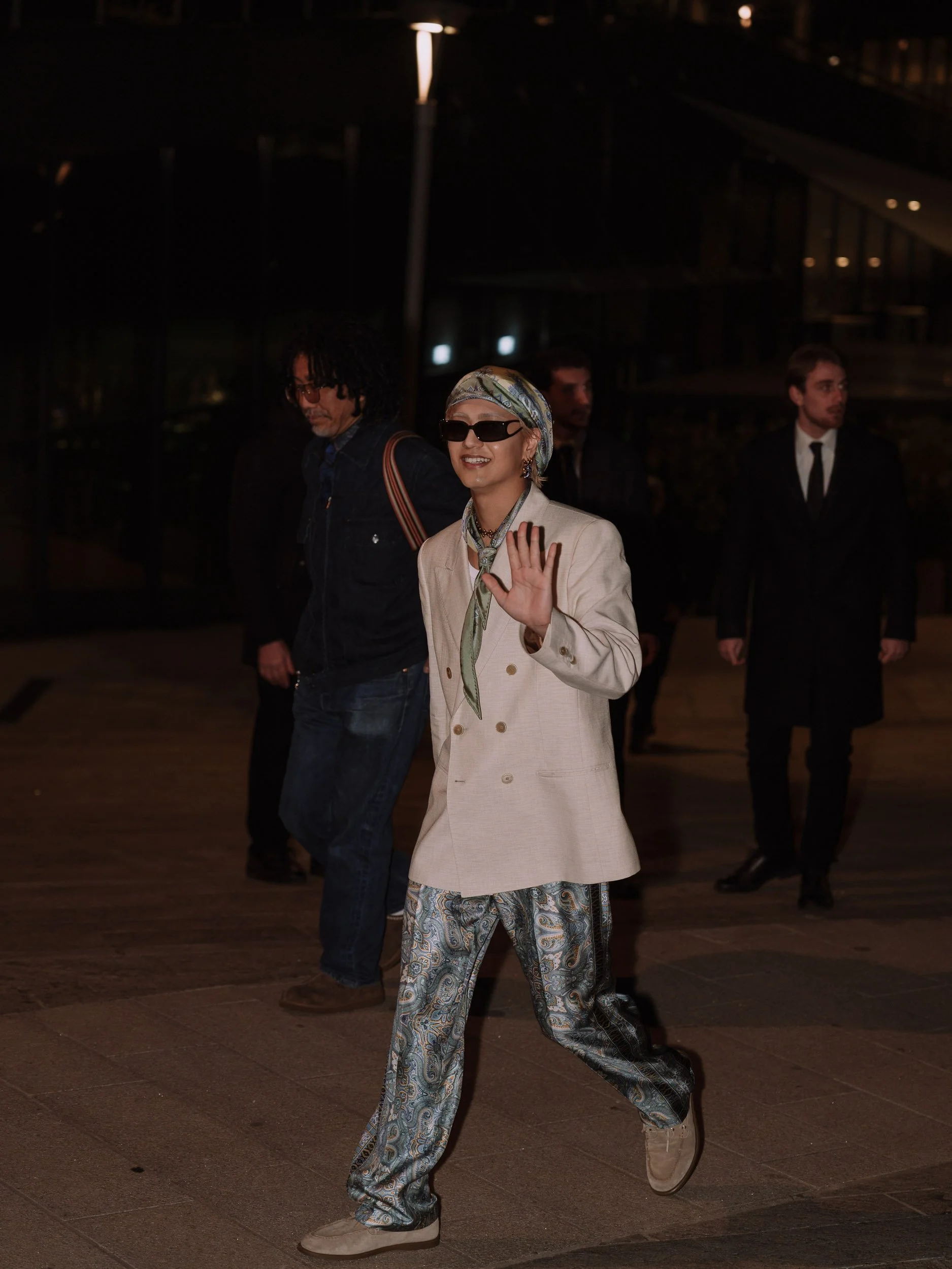 Kaito Takahashi at Etro Fall Winter 2026 Milan Fashion Week photographed by Kyle C Photography